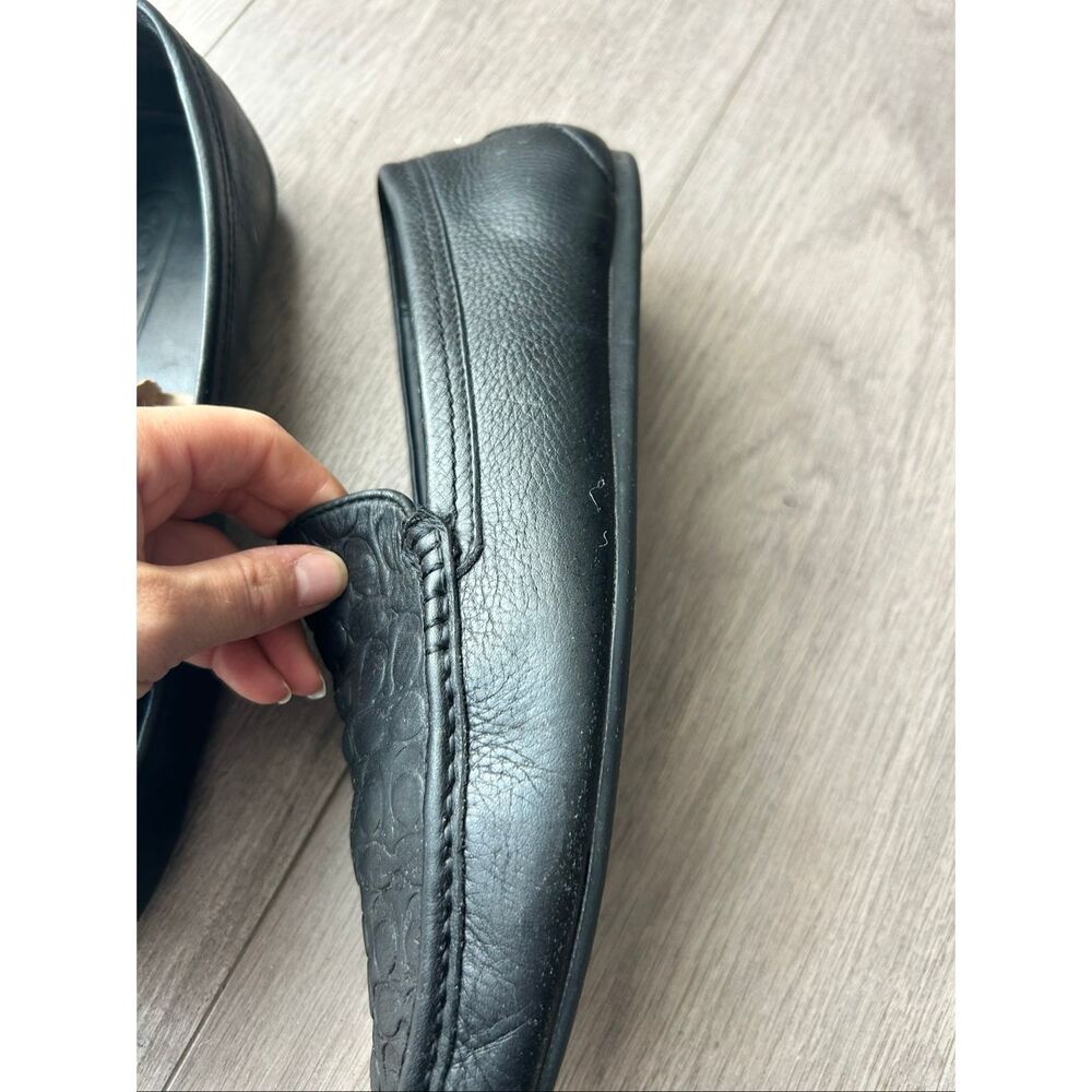 Coach men’s loafers size 10 rare real leather - Picture 4 of 8